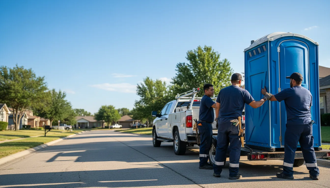 Portable Toilet Rental in Little River Academy, TX near me